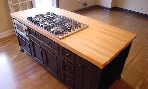 Masif Kayın Ahşap Kenar Tutkallı Tezgah Üstü