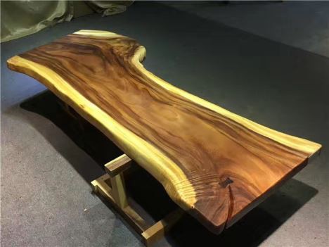 Güney Amerika Ceviz Masif Ahşap Çay Sehpası