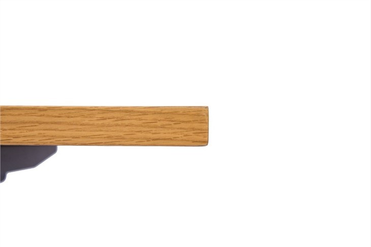Veneer Oak Wood Leather Dining Table Top