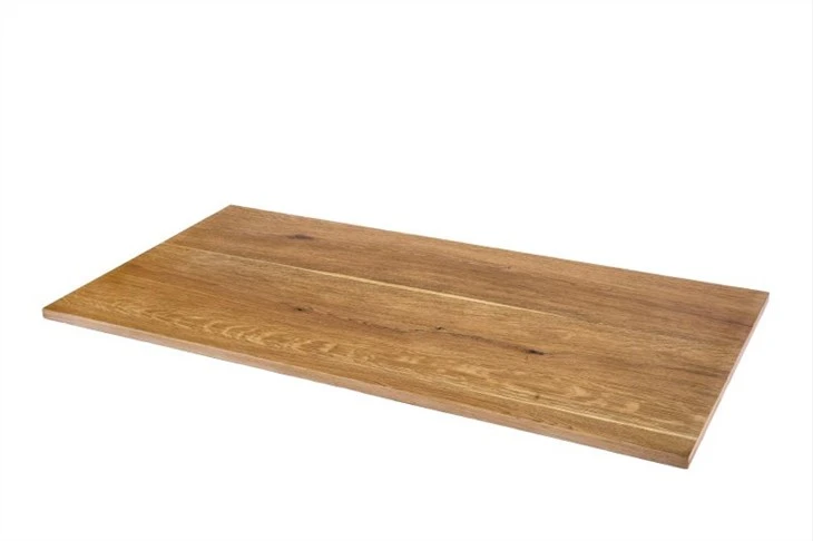 Beyaz Meşe Ahşap Kaplama Ofis Elektrikli Asansör Masası 30x48x1''